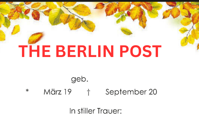 Traueranzeigen Hohenloher Zeitung Erinnerungen bewahren und Anteilnahme zeigen